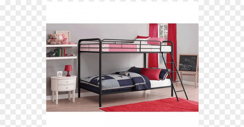 Bed Bunk Frame Bedroom Size PNG