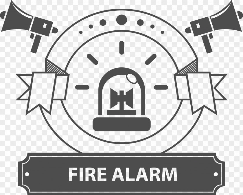 Cartoon Fire Alarm System Notification Appliance Device Protection PNG