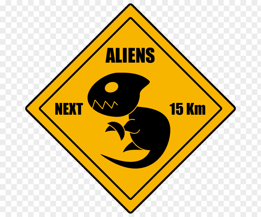 Caution Aliens Traffic Sign Signage Road Pedestrian Crossing Logo PNG