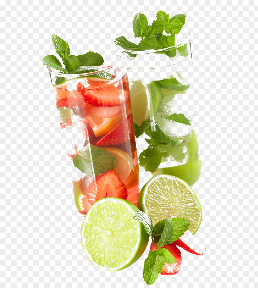 Fruit Juice Mojito Cocktail Rum Daiquiri Negroni PNG