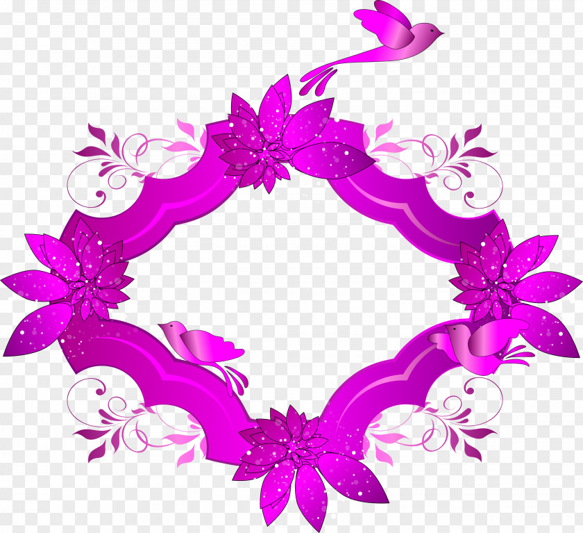 Me Alegro Pink M Floral Design Product Font PNG