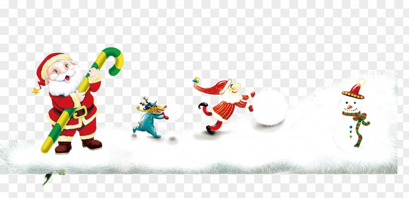 Santa Snowman Claus Christmas Ornament Clip Art PNG