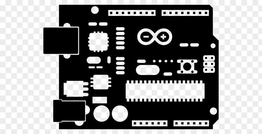 USB Arduino Uno AVR Microcontrollers Clip Art PNG