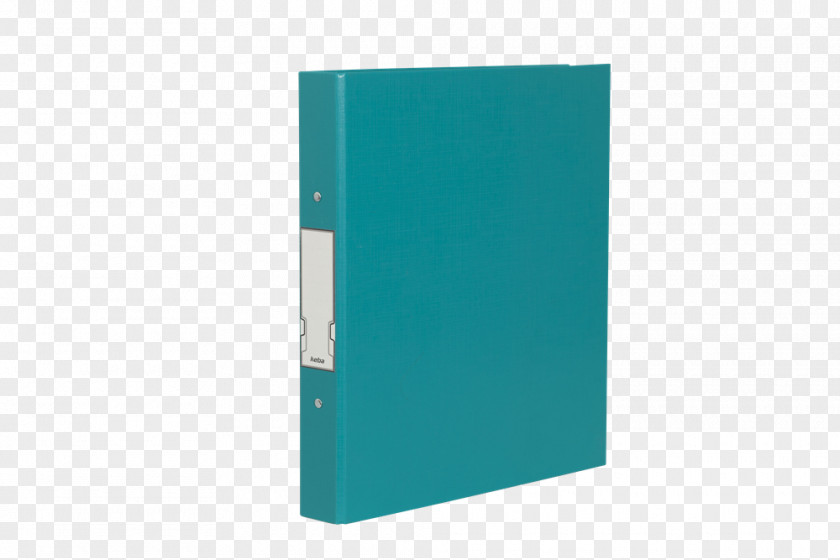 Binder Ring Angle Turquoise PNG