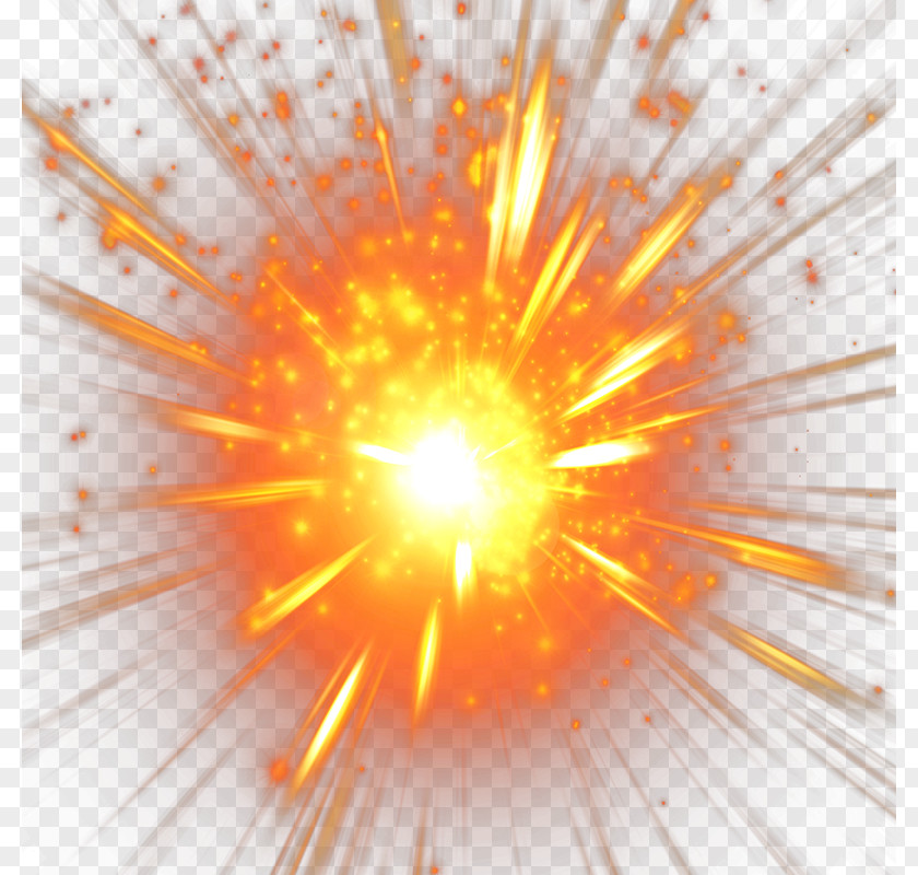 Explosive Light Effect Material Sunlight Sky Energy Wallpaper PNG