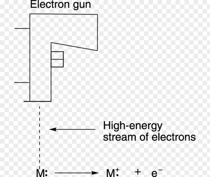 Mass Spectrometry Document Drawing White PNG