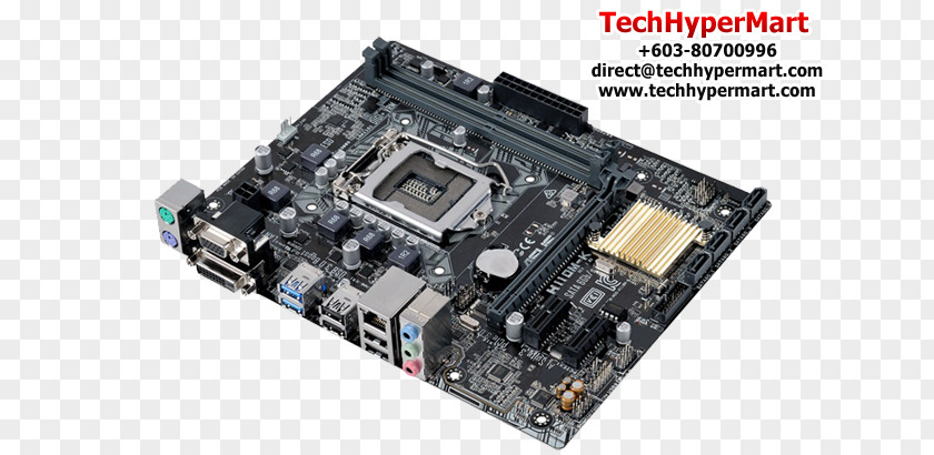 Motherboard Parts Intel ASUS H110M-K LGA 1151 MicroATX PNG