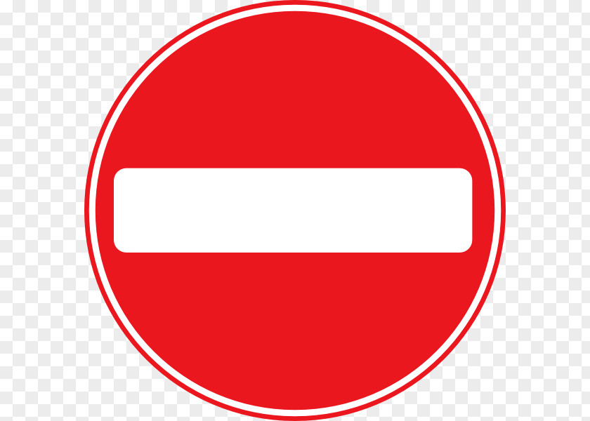 No Enter Traffic Sign Road Warning Clip Art PNG