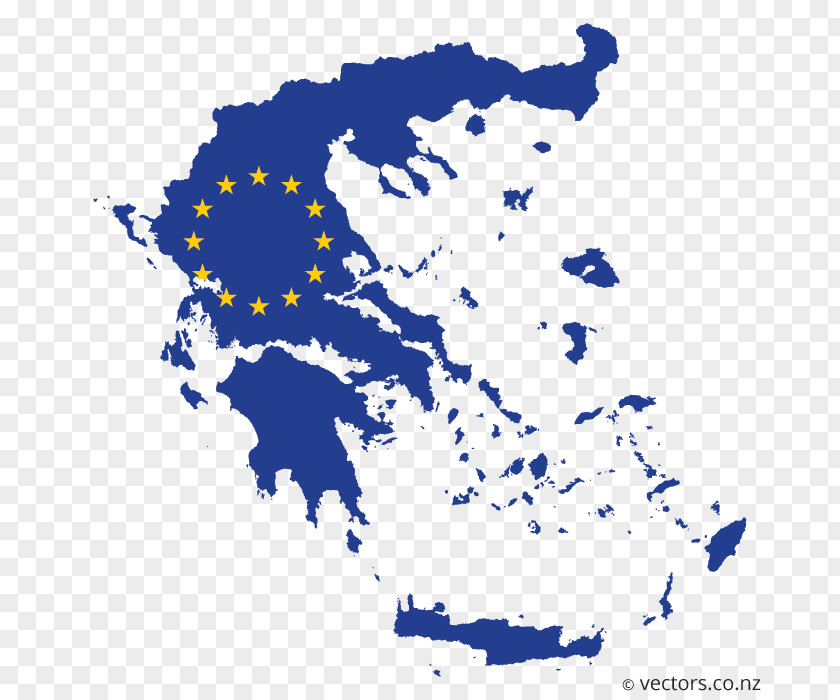 Gifts Greece Vector Map PNG