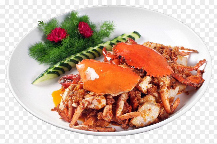 Prachuab Steamed Crab Steaming Thai Cuisine Bacon Vegetable PNG