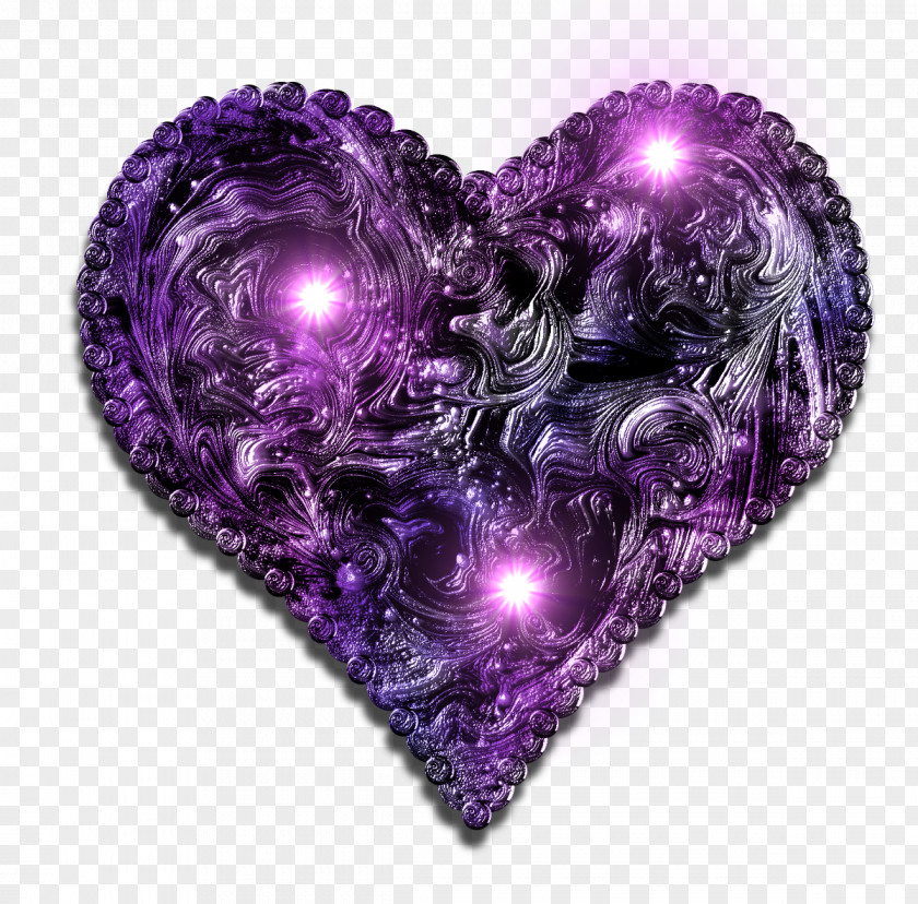 Purple Heart Desktop Wallpaper Lavender PNG