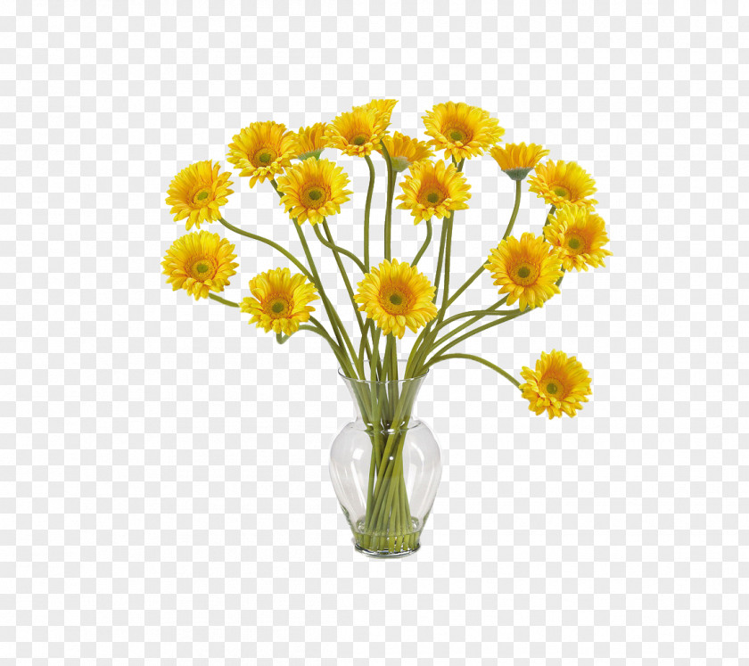 Vase Transvaal Daisy Floristry Artificial Flower Silk PNG