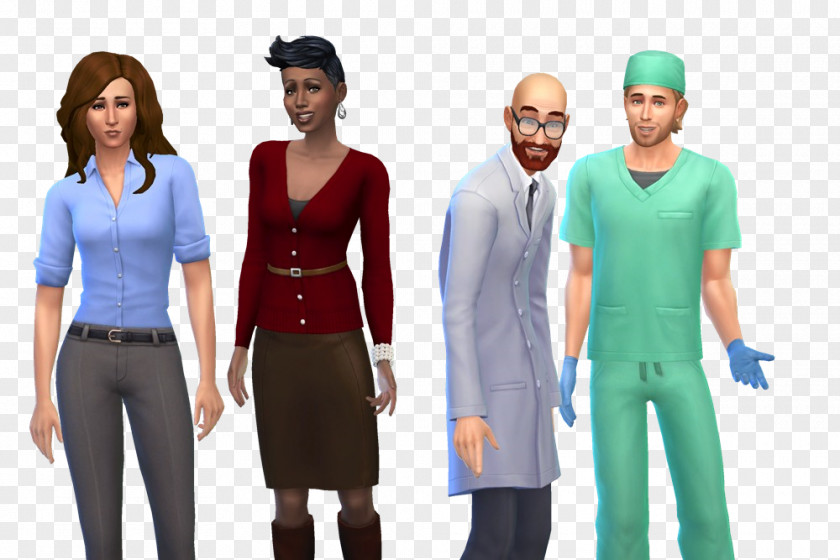 Workplace Characters The Sims 4: Get To Work Vampires SimCity 4 Expansion Pack Video Game PNG