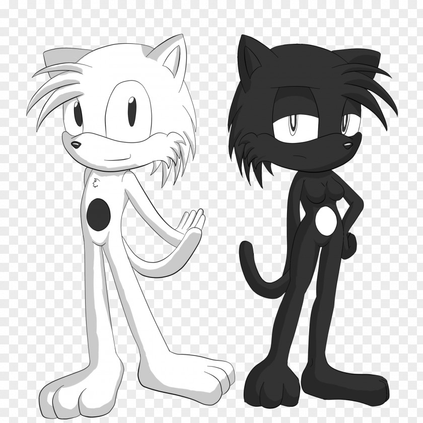Yin And Yang Whiskers Cat Sonic The Hedgehog 2 Drawing /m/02csf PNG