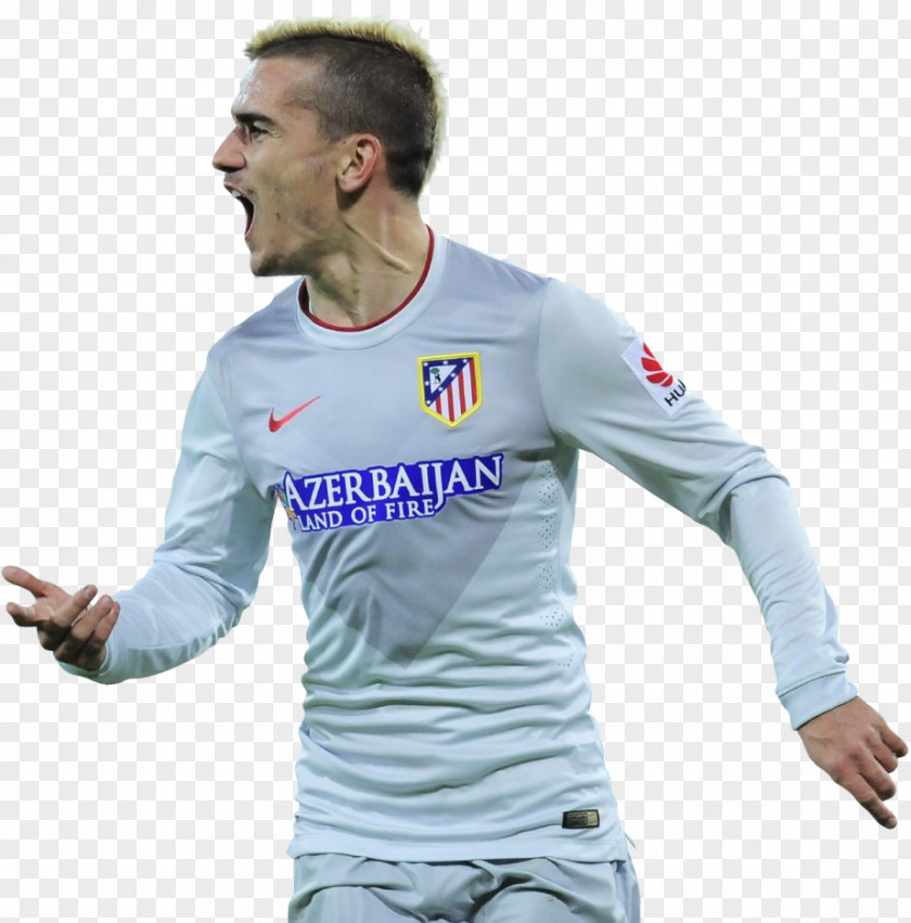 Antoine Griezman Griezmann Peloc Rendering T-shirt PNG