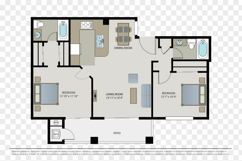 Apartment Emerald Pointe Malibu Floor Plan Real Estate PNG