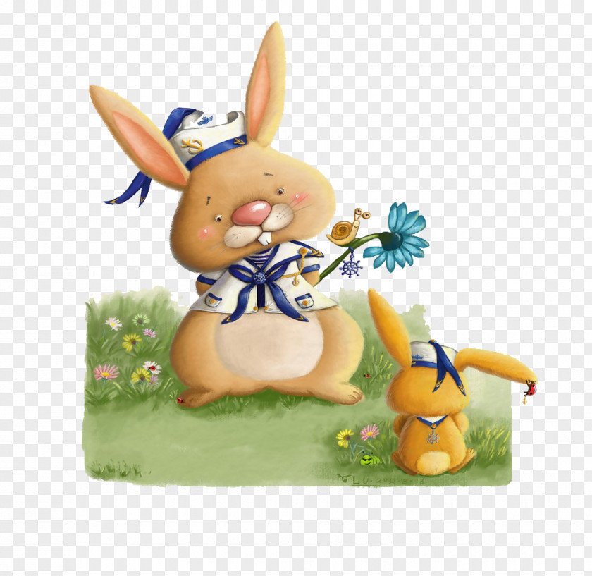 Cute Rabbit Teacher Easter Bunny Cuteness PNG