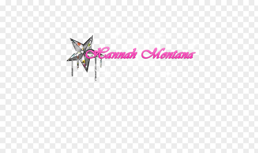 Hannah Montana Logo Pink M Brand Line Font PNG