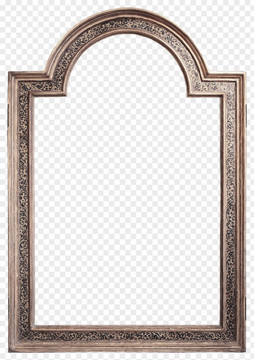 Metal Antique Background Design Frame PNG