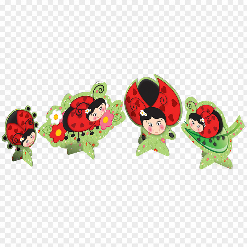 Party Ladybird Beetle PNG