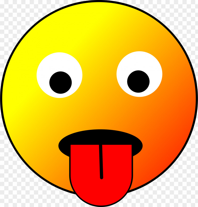 Smiley Tongue Emoticon Clip Art PNG