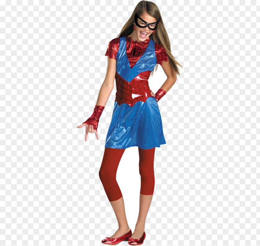 Spider-man Spider-Man Spider-Girl Halloween Costume Child PNG