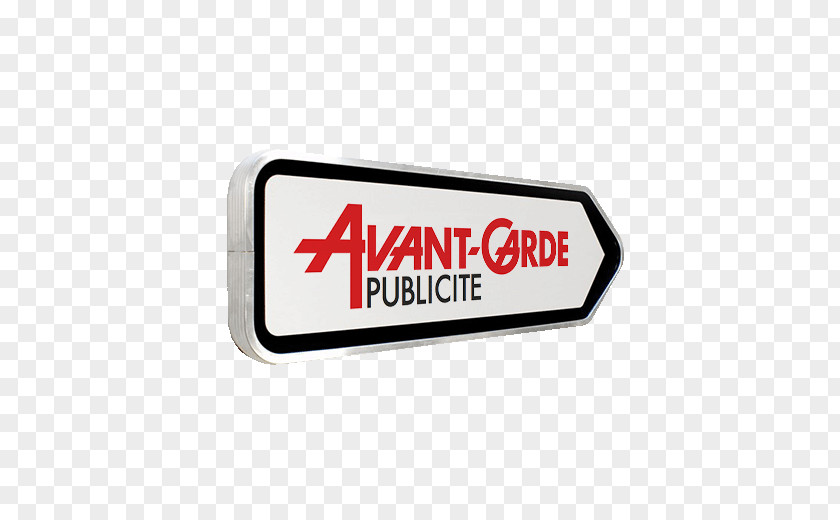 Avant-garde Logo Brand Signage Rectangle PNG