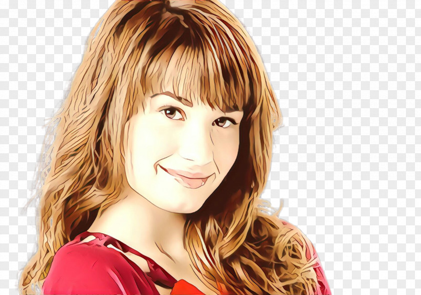 Beauty Bangs Hair Face Hairstyle Blond Layered PNG