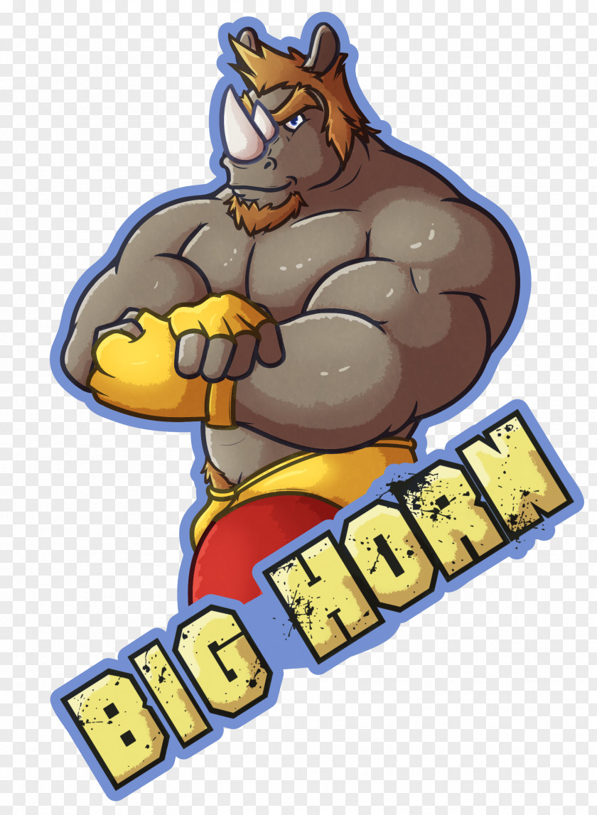 Big Horn Superhero Recreation Muscle Clip Art PNG