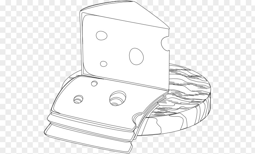 Chese Cheeseburger Pizza Coloring Book Line Art PNG