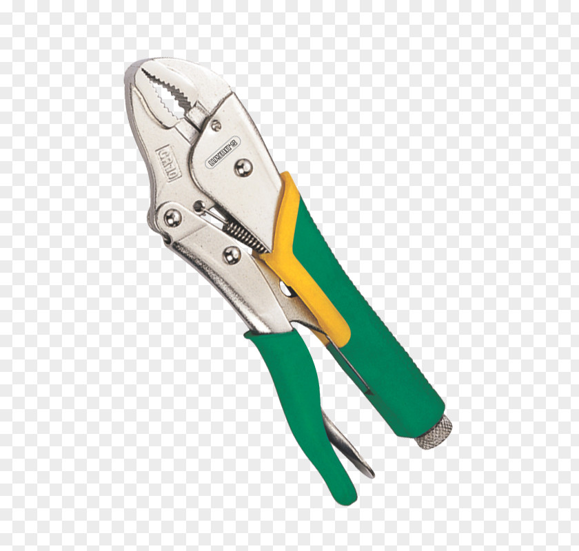 Diagonal Pliers Lineman's Nipper Locking PNG