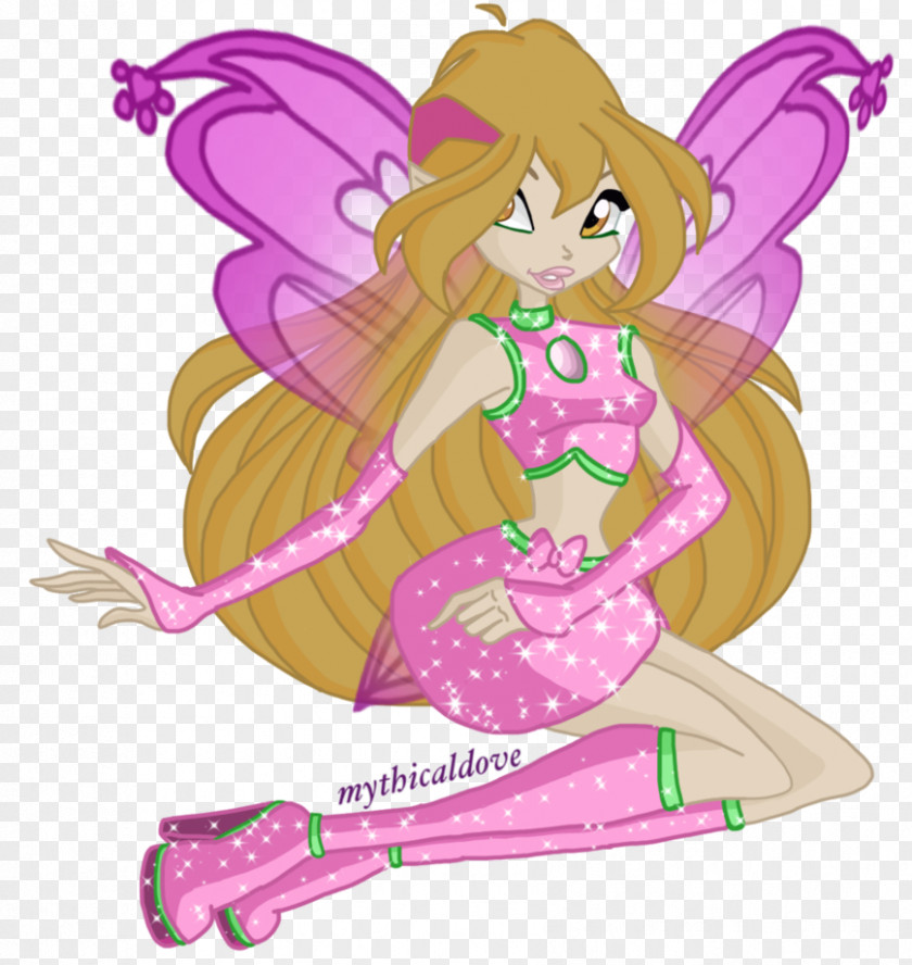 Fairy Pink M Doll Clip Art PNG