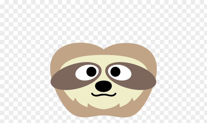 Mask Horse Head Dog Sloth Template PNG