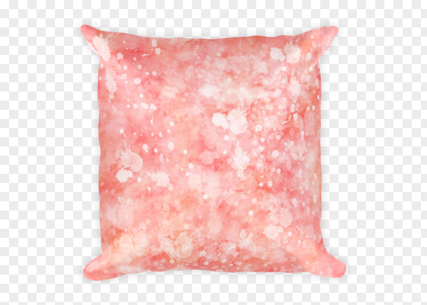 Pillow Throw Pillows Cushion Pink Check PNG