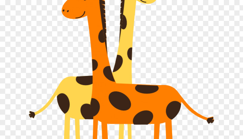 Animal Illustrations Baby Giraffes Clip Art Free Content PNG
