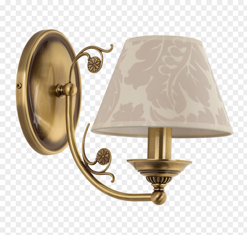 Brass Sconce Light Fixture Lamp Shades PNG