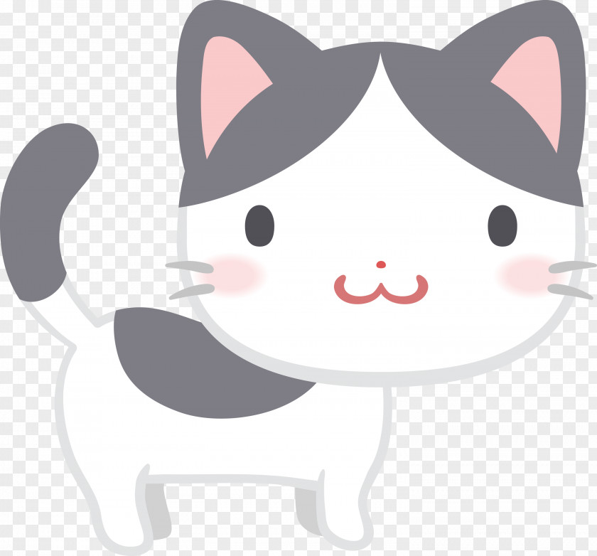 Cartoon Nose Whiskers Cat Snout PNG