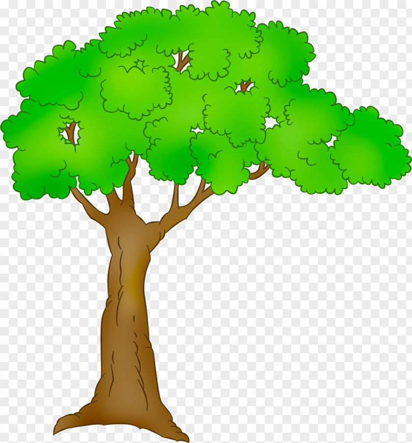 Cartoon Tree Plant Clip Art PNG