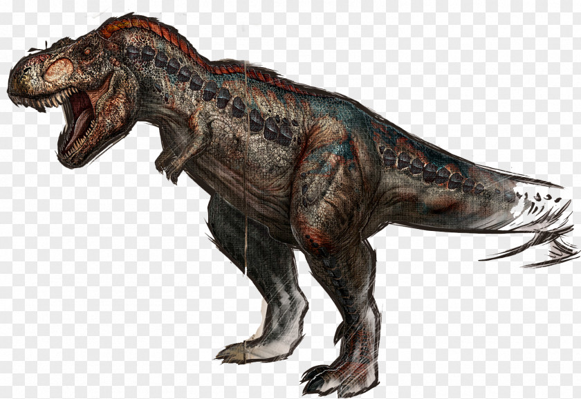 Jurassic Park Tyrannosaurus ARK: Survival Evolved Giganotosaurus Spinosaurus Triceratops PNG