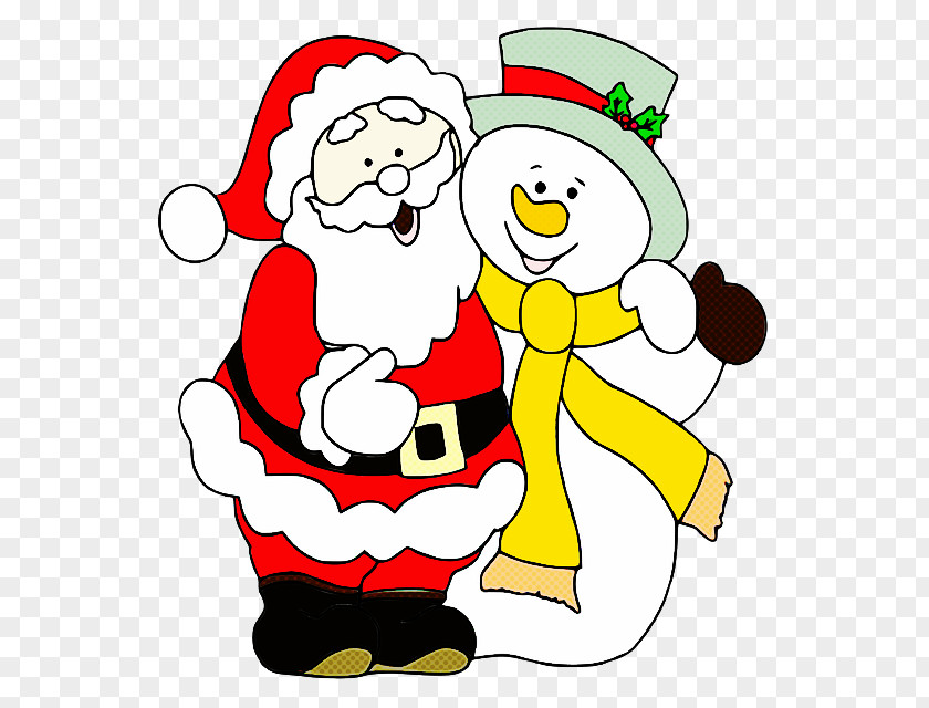 Pleased Happy Santa Claus PNG
