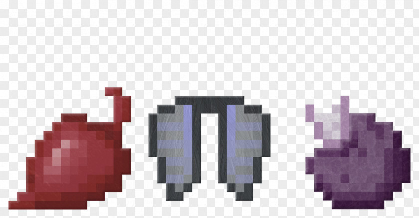 R3d Minecraft Elytron Insect Wing Item Video Game PNG