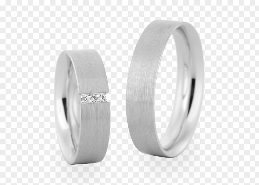 Ring Wedding Silver Białe Złoto Gold PNG