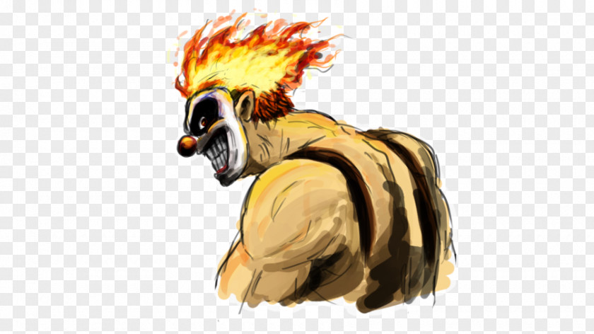 Sweet Tooth Twisted Metal: Small Brawl Black PlayStation 2 PNG