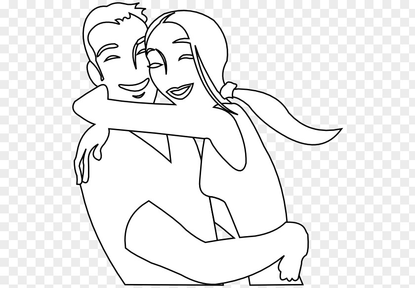 Art Images Of Love Line Drawing Coloring Book Couple Clip PNG
