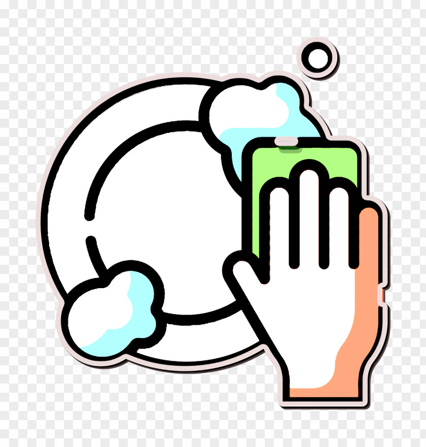 Dishes Icon Hygiene Routine Plate PNG