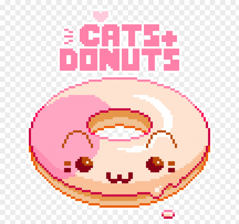 Donut Donuts Pixel Art Breakfast Jelly Doughnut PNG