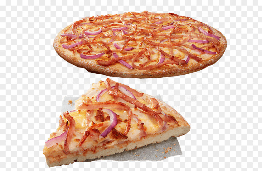 Ham Slice Sicilian Pizza Fast Food Focaccia Tarte Flambée PNG