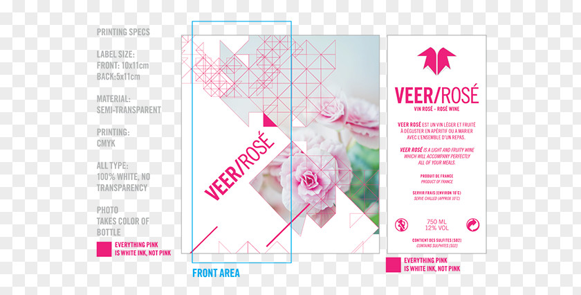 Luxury Hotel Label Floral Design Advertising Pink M Brand PNG