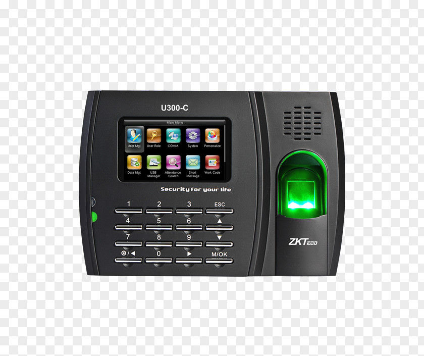 Time And Attendance Device Fingerprint Biometrics Zkteco PNG