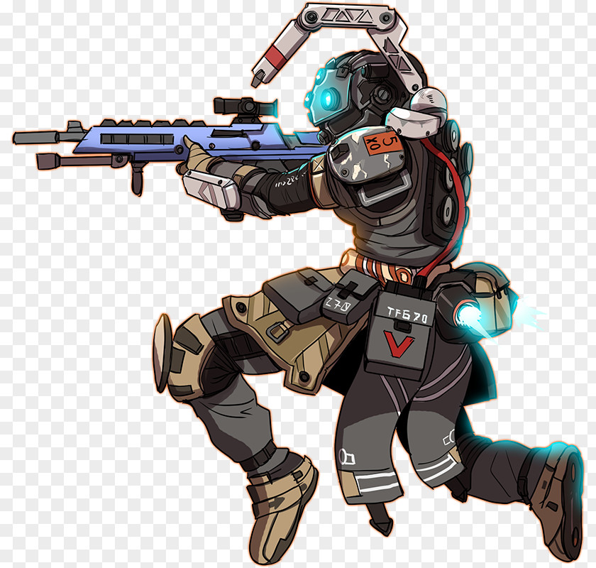 Titanfall 2 Fan Art Character PNG